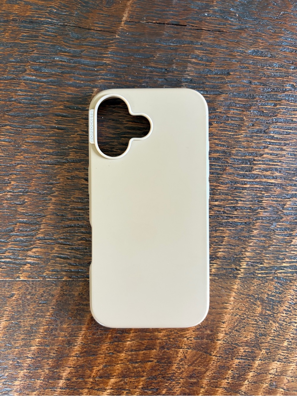 PopSockets iPhone 16 Case Compatible with MagSafe - Latte